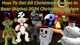 How To Get All 4 Christmas Badges In Bear (Alpha) 2024 Christmas Update