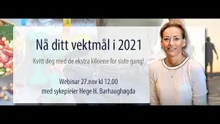 Nå ditt vektmål i 2021