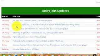 Punjab Police Jobs 2022 || Punjab Police Special Branch IT Section Jobs 2022 Apply Online