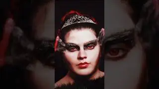 Black Swan Makeup #makeupshorts #blackswan #makeuptransformation #makeup #shorts #makeupvideo