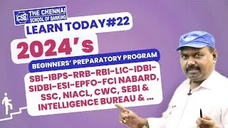 BANK EXAM COACHING IN CHENNAI | BANK PO/CLERK EXAMS-2024  | BEGINNERS’ PREPARATORY PROGRAM | DAY-22