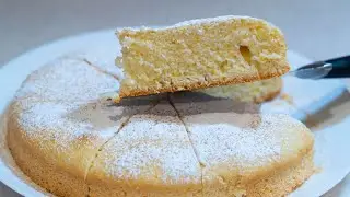 ПИРОГ ИЗ НИЧЕГО! Без яиц, молока и сливочного масла. #126