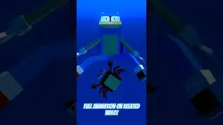 Sonic VS. Crab [Mine-imator SHORT] #sonic #minecraftshorts #youtubeshorts #shorts