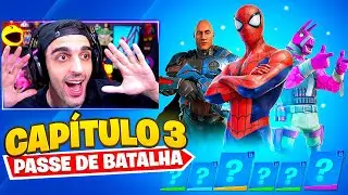 PASSE DE BATALHA TEMPORADA 1 CAPÍTULO 3! - Fortnite