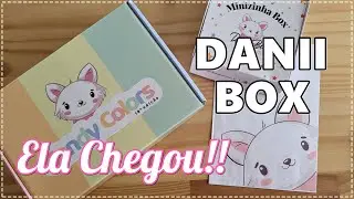 UNBOXING - Danii Box - Candy Colors - 18ª edição - Papelaria Lojinha da Danii
