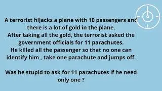 Quiz Time: Five logical and funny Puzzles | Guess the answer | mind Quiz | puzzle game| Riddles-9