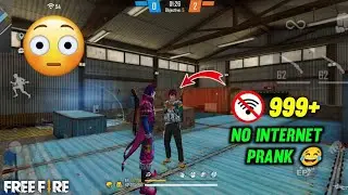NO INTERNET PRANK IN LONE WOLF |  GARENA FREE FIRE || Only 999+ ||