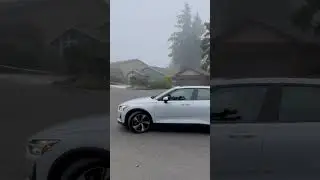 First time charging the Polestar 2 at home. 