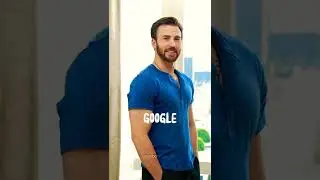 Google VS Pinterest photos of Chris Evans 😏