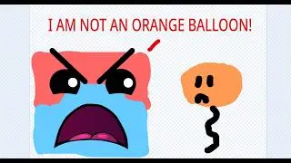The original orange balloon meme.