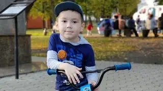 Катаемся всей семьей на велосипедах