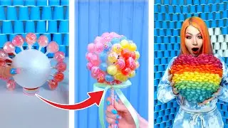 SWEETS LIFE HACKS | CANDY CRAFTS | #lifehack #candycraft #candy #craftideas #diy #zollicandy
