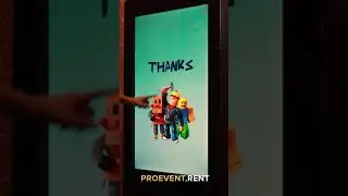 Augmented Reality Photobooth. Roblox Theme