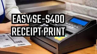 How to Print Receipt on Electronic Cash Register SE-S400