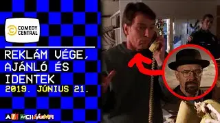 Comedy Central - reklám vége, ajánló és identek - 2019. június 21.