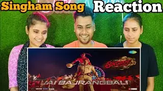 Singham Again Jai Bajrangbali Song | Singham Again Jai Bajrangbali Song Reaction