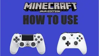How to Use a Controller on Minecraft Java (PlayStation Controller, Xbox Controller, etc)