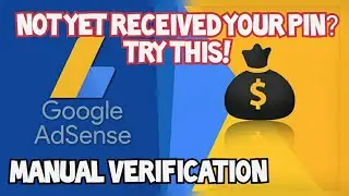 How to do manual verification? (Tagalog) | Didn't received Google AdSense PIN | 2021