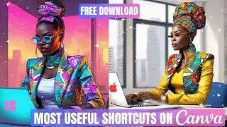 Canva USEFUL 🔥 Keyboard Shortcuts || Beginner Guide - Free Download