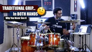 Rob Brown Plays Traditional Grip...In Both Hands?! 🤨