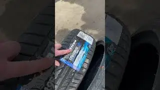 Первый тюнинг! Купил трековую резину. Буду тестить