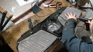 Сетка на решетку радиатора Foton Sauvana- часть-1