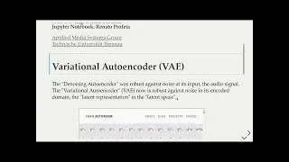 Machine Learning for Audio Signals in Python - 08 Variational Autoencoder (VAE) in PyTorch