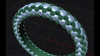 Fully Parametric Side-By-Side Stone Setting in MatrixGold.