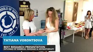 Massage Schools of Queensland - December 2017 Graduation - Award Winners