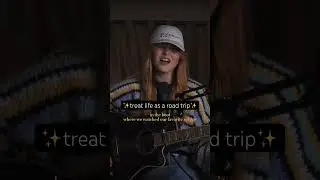 Wrote the perfect song for the road ♥️ #originalsong #songwriter #singing #roadtripsongs
