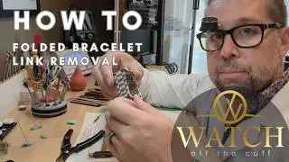 How to: Folded Metal Bracelet Link Removal