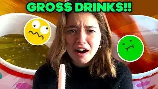 Gross Drinks Challenge! (Wait For the Last One)  Bala