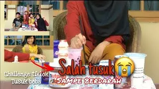 Challenge Tusuk Boba yang Lagi Viral di Tiktok