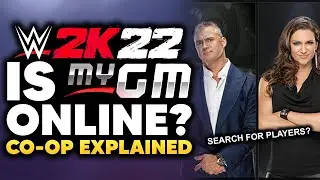 WWE 2K22: Does MyGM Mode Actually Have Online? - Co-Op Explained!