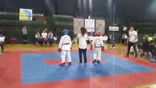 Kosolapov Ivan — Evseev Egor — Command Sparring — Taekwondo GTF/ITF — Kiev, 2016 may
