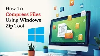How To Compress Files Using Built-in Zip Tool in Windows 10/11 | Secure 2 Cyber