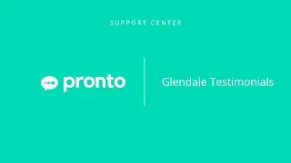 Pronto Testimonial • Glendale College