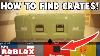 HOW TO FIND CRATE DROPS IN ROBLOX VEHICLE SIMULATOR