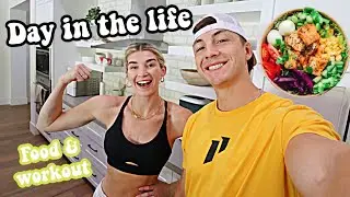 WHAT WE EAT IN A DAY | Meals & Supplements