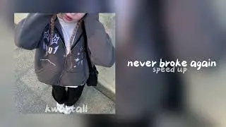 xxxmanera - never broke again(speed up)