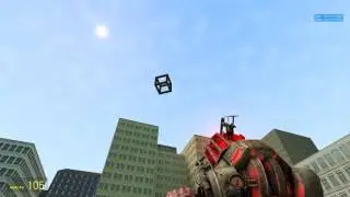 Basic Garry's Mod tutorial #7 Lamp, Light, No collide, Physical Properties, Wheel and Motor!
