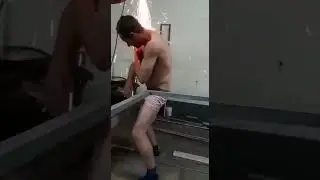 Как моются сварщики?
