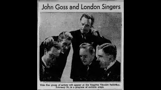 Can't You Dance The Polka - A- Rovin Sea Shanties Sung By John Goss Rare  78 rpm