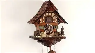 Часы с кукушкой Trenkle 4201 QM мелодия бой