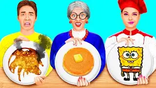 Кулинарный Челлендж: Я против Бабушки | Съедобная Битва от HAHANOM Challenge