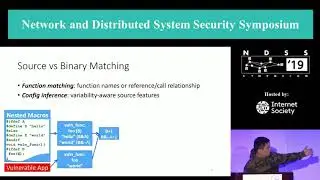 NDSS 2019 Automating Patching of Vulnerable Open-Source Software Versions in Application Binaries