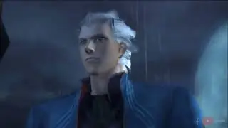 Dante fights Vergil at the top of the tower for the first time, a battle between two twin brothers.