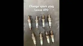 Change spark plugs new Lexus 470