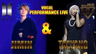 JIMIN(BTS) & TAEYANG(BIGBANG) VOCAL PERFORMANCE...