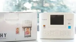 طريقة تركيب طابعة سلفي 1300 مع طريقة الطباعة Canon Selphy CP-1300